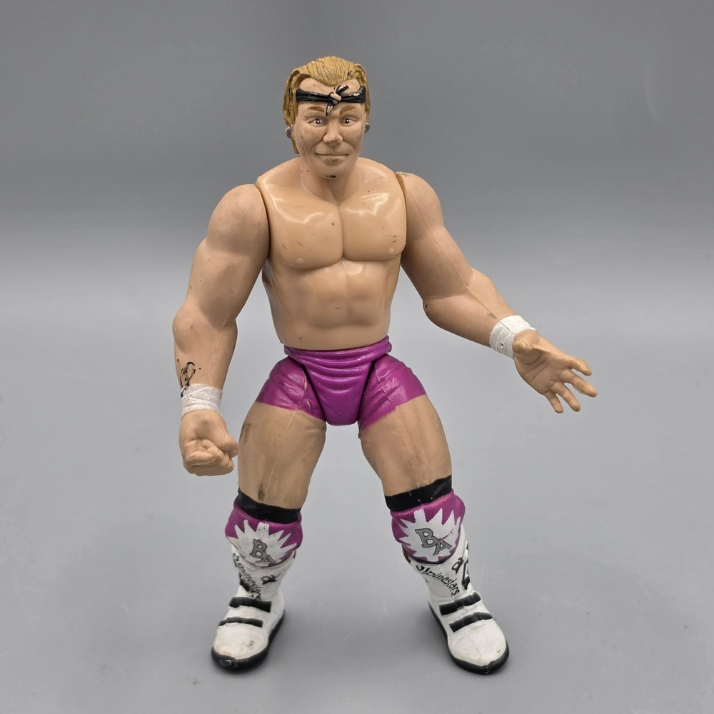 Jakks Pacific Action Figure 7in Purple Billy Gunn WWF 1998 Vintage Toy